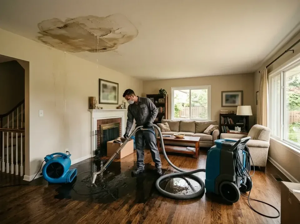 attic-pipe-burst-ceiling-drip-008 — frequently asked questions, Water Damage Restoration & Carpet Care in Marlboro Village,…